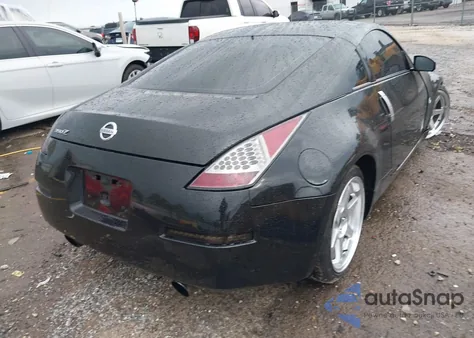 2006 Nissan 350Z Enthusiast из США, поврежденный, VIN JN1AZ34E66M351355